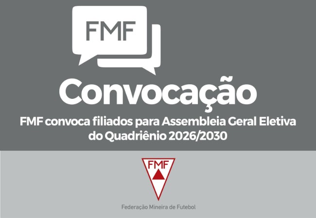 FMF convoca filiados para Assembleia Geral Eletiva do Quadriênio 2026/2030